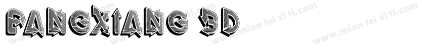 Fangxiang 3D字体转换